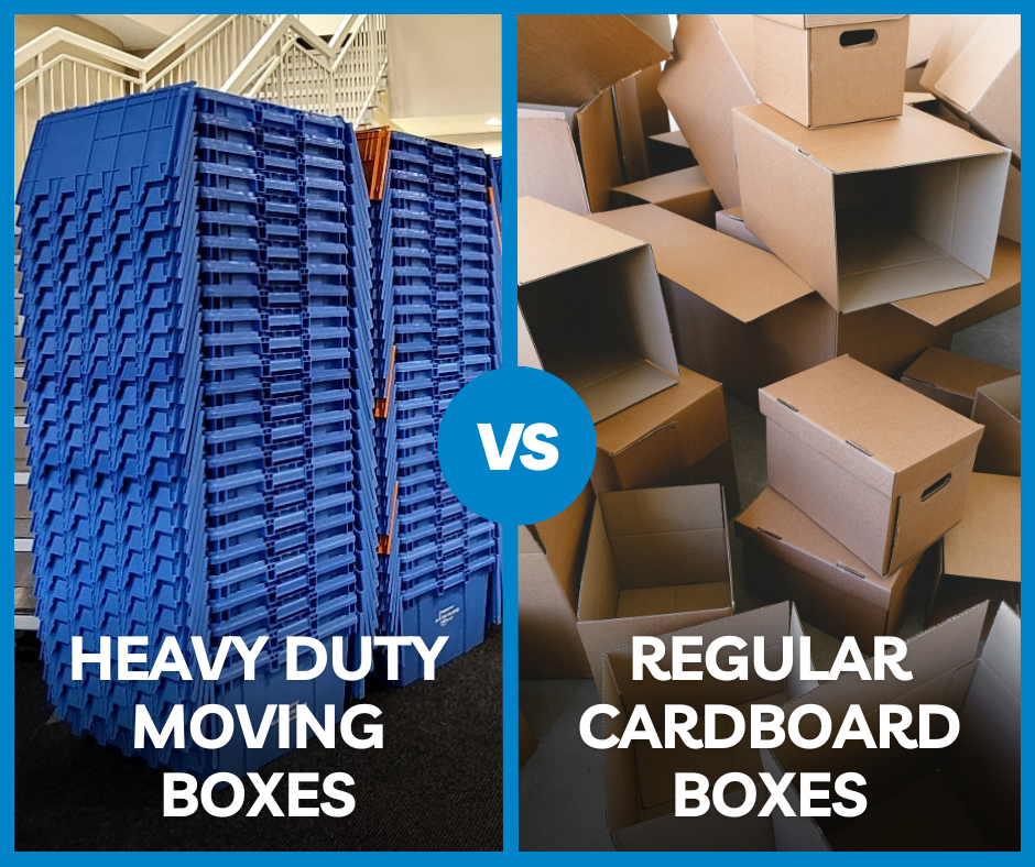 Heavy Duty Moving Boxes Vs. Regular Cardboard Boxes